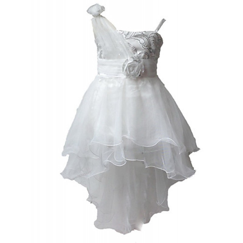 Girl's Solid Sleeveless Princess Dress,Polyester /...