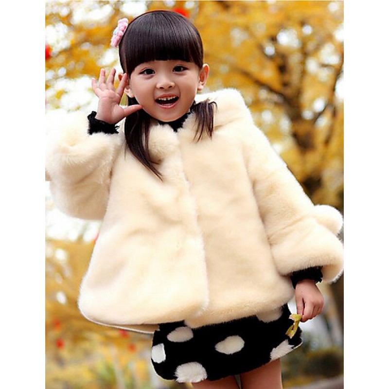 Girl's Casual/Daily Solid Jacket & Coat,Polyes...